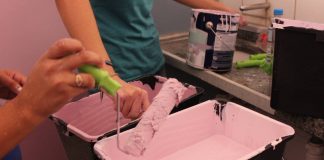 Alunos da Unimar participam de revitalização em escola estadual