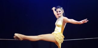 Asilo recebe espetáculo circense “Por um Fio”