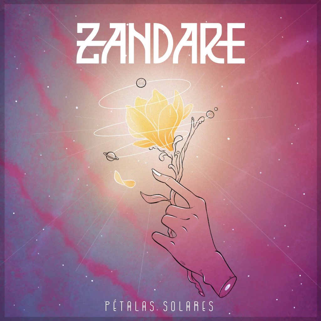 Capa do EP Pétalas Solares. (Foto: Reprodução/Zandare)