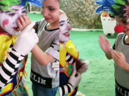 Enxergando com as mãos: palhaço surpreende e realiza sonho de menino cego