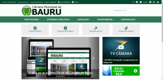Site da Câmara de Bauru tem serviço de acessibilidade Câmara de Bauru Acessibilidade