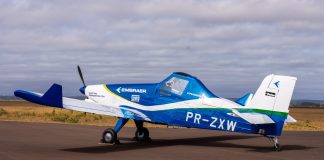 Novidade: Ipanema fabricado em Botucatu serve de base para protótipo de avião elétrico da Embraer