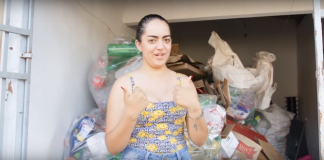 Biriguiense vende materiais recicláveis para custear despesas da faculdade e realizar festa de formatura