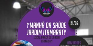 1ª Manhã da Saúde vai agitar o Jardim Itamaraty
