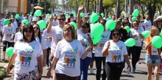 Passeata em apoio à doação de órgãos