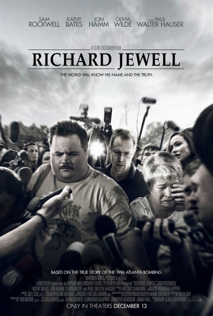 Cartaz oficial do filme O Caso de Richard Jewell