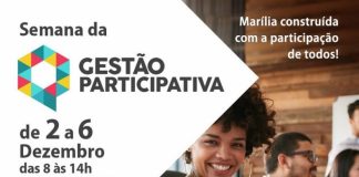 Semana de Gestão Participativa dá voz aos marilienses