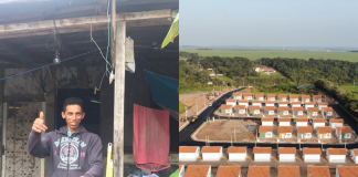 Se é para ficar em casa, agora os pescadores do Rio Bonito vão ter onde ficar