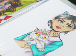 Aluna de Atibaia participa de oficina com famoso quadrinista da Marvel Geraldo Borges