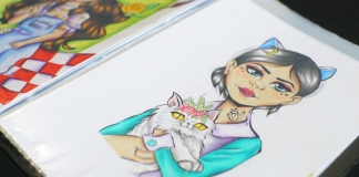 Aluna de Atibaia participa de oficina com famoso quadrinista da Marvel Geraldo Borges