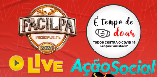 Lençóis Paulista: Facilpa Live arrecada mais de R$:118.000,00