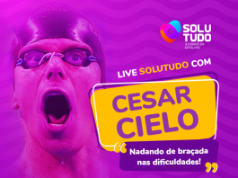 César Cielo e Solutudo Itupeva apresentam a live “Nadando de braçada nas dificuldades”