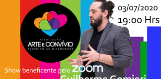 Hoje tem show beneficente online com o mágico Guilherme Gomieri