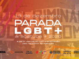 Em formato online, acontece neste domingo a 1ª Parada LGBT+ de Araçatuba