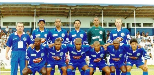 Você sabia que o “azulão” de Garça já participou da série A do Campeonato Paulista?
