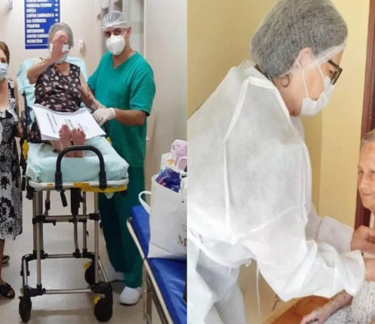 Idosa de 101 anos e filha de 66 têm alta no mesmo dia após internação por Covid em Palmital