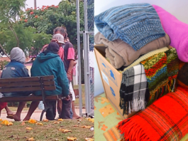 Grupo criado por amigos, arrecada cobertores para moradores de rua, em Botucatu