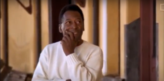 Pelé, em comercial dos anos 1990, relembrando infância em Bauru.