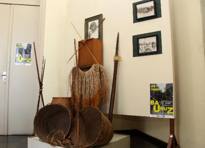 As heranças indígenas e a origem de Bauru. Na foto, acervo indígena do Museu Histórico Municipal de Bauru