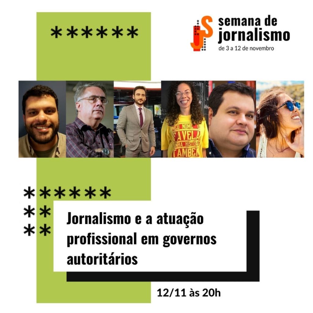 Semana de Jornalismo da Unesp Bauru. Mesa Jornalismo e a atuação profissional em governos autoritários