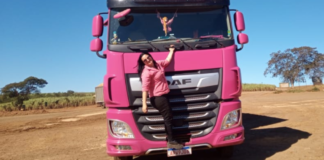 Mulher, mãe e caminhoneira: a cidadã ourinhense que ama o que faz
