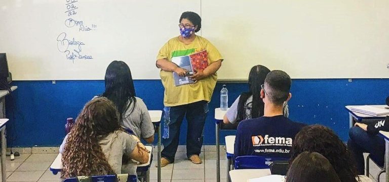 Professora Geneci: mais de 20 anos de amor à Escola Ernani Rodrigues em Assis