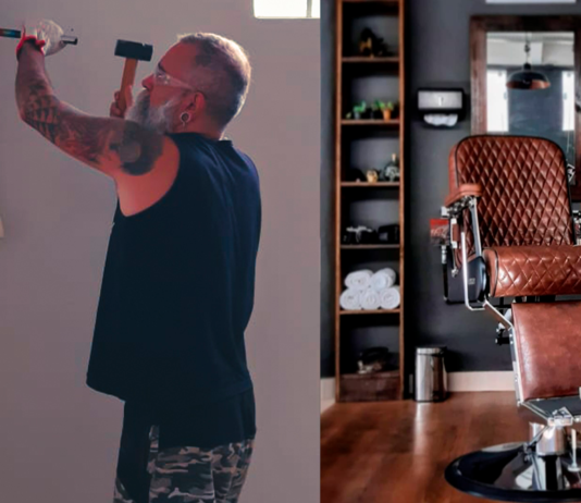 A vida atirou pedras, ele as pegou e construiu a própria barbearia em Tatuí, conheça essa história:
