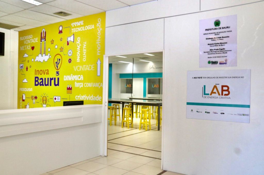 Na foto, o espaço no Inova Bauru. "Impactos de um site para seu negócio": evento gratuito para empreendedores de Bauru acontece nesta quinta-feira (10). Evento negócios Bauru