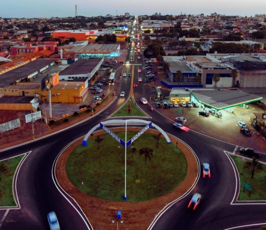 O coração da cidade de Andradina é a Avenida Guanabara. Você sabe o porquê?