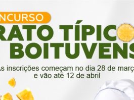 Concurso gastronômico em Boituva? Chegou o seu momento como chef