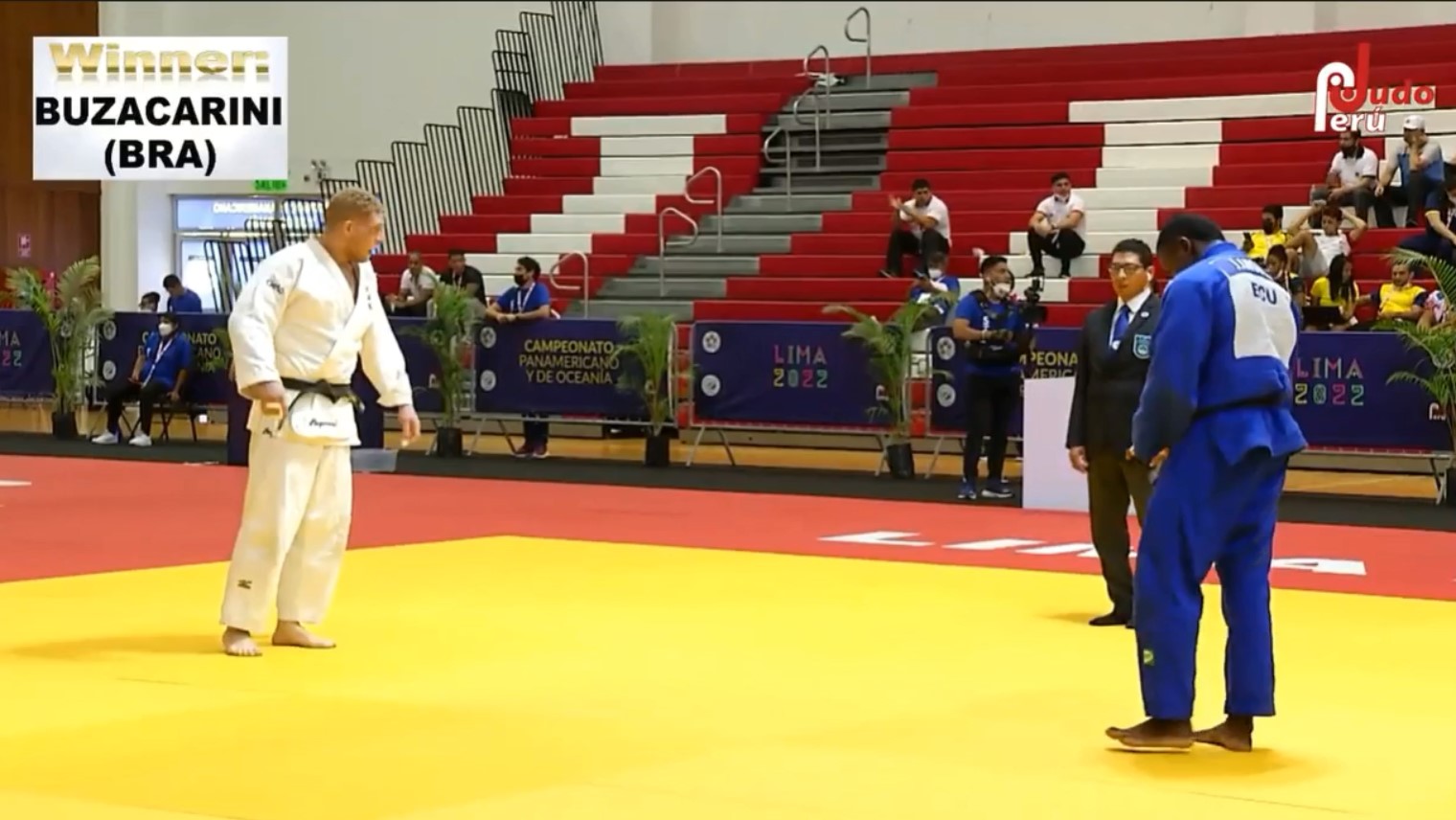 Proud!  Barrabonite judoka wins silver at Pan Ams