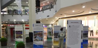 Ecomuseu leva exposição Itaipu Sustentável ao shopping Cataratas JL