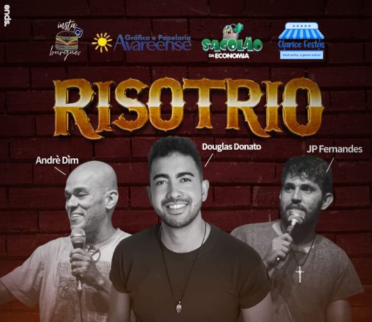Risotrio apresenta show de comédia em Avaré