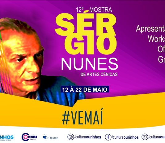 Depois de 2 anos, Ourinhos promove a 12° Mostra Sérgio Nunes a partir do dia 12 até 22 de maio