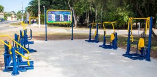 Atibaia inaugura sua primeira academia ao ar livre adaptada para cadeirantes na cidade