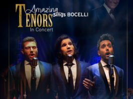 Amazing Tenors in Concert se apresentam em espetáculo em Foz do Iguaçu