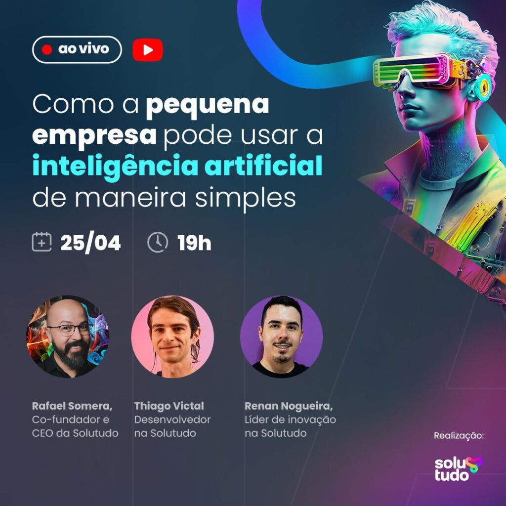 Evento online sobre Inteligência Artificial