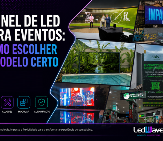 Painel de LED para Eventos: Como Escolher o Modelo Certo